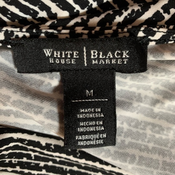 WHBM V Neck Wrap Tank Top | M - Picture 6 of 7